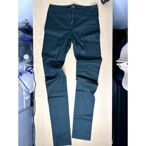 Fendi Green Wool Trousers Size 40 IT US 4 Made in Italy FR5413 C08